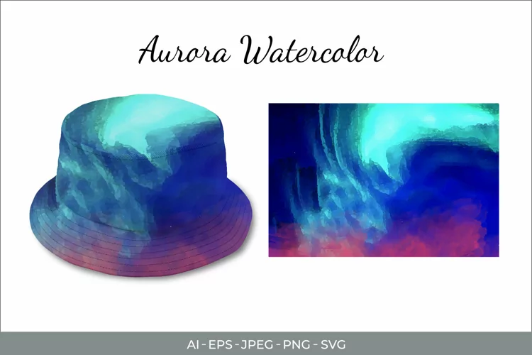 Aurora Watercolor Sublimations