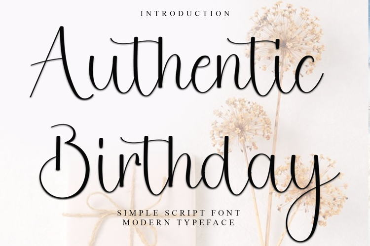 Authentic Birthday