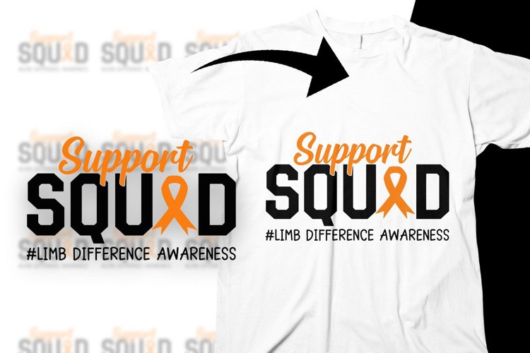 Limb Loss Awareness Svg Png Support Squad example image 1