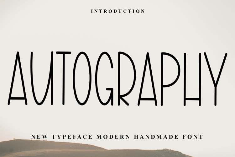 Autography Font Image 20