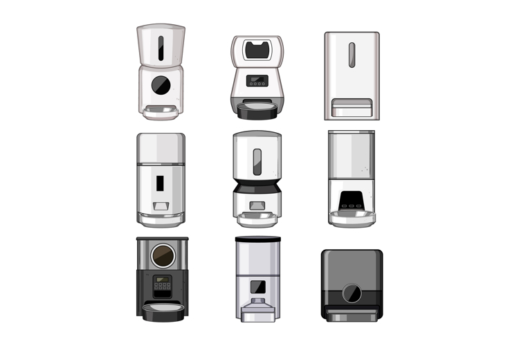 Automatic pet feeders providing convenient smart technology