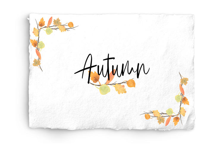 Seasonal Watercolor Listing