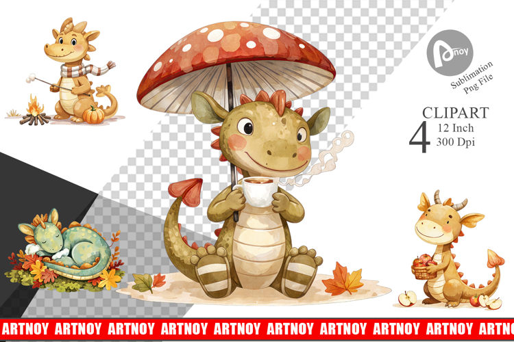 Dragons Clipart Image 23