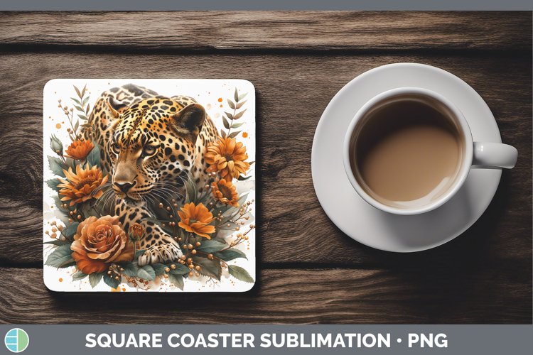 GorgeousAutumn Boho Square Coaster design.