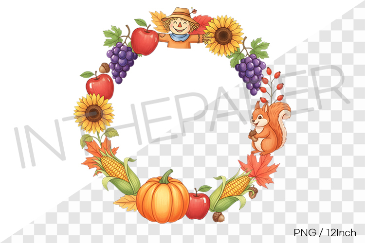 Thanksgiving Frame Png Image 5