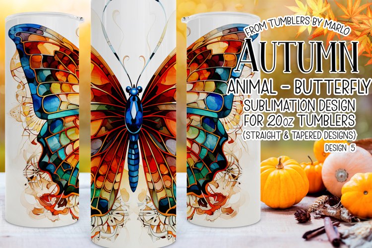 Fall Tumbler Wrap Image 10