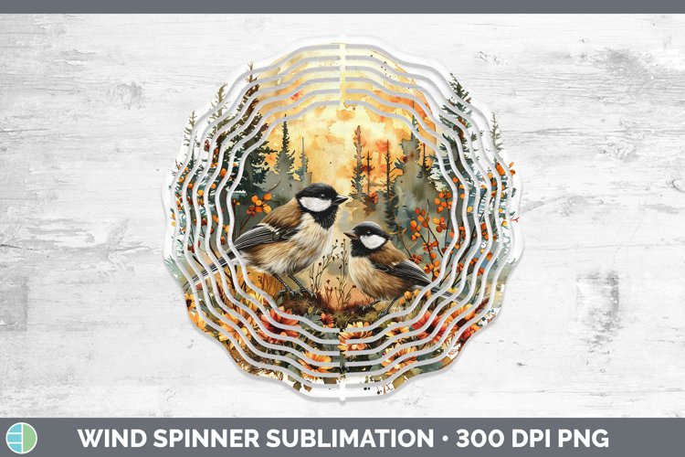 GorgeousAutumn Wind Spinner design.