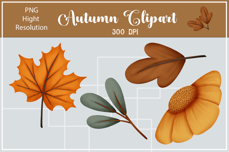 Autumn Clipart Transparent Background PNG