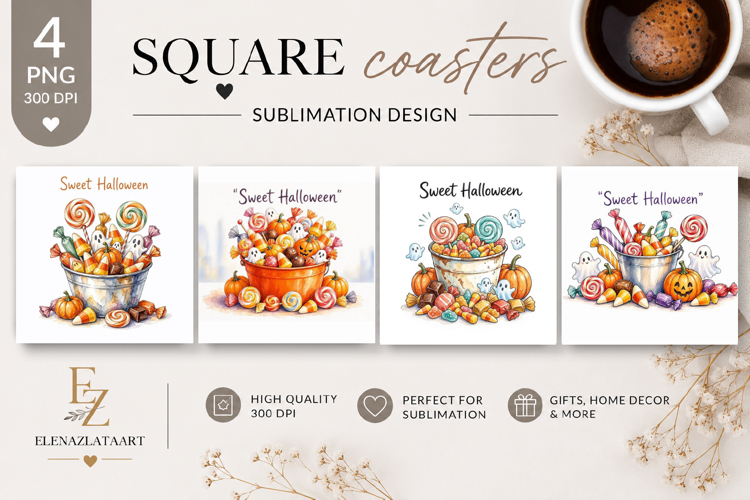 Sweet Halloween Cake, sarcastik watercolor clipart
