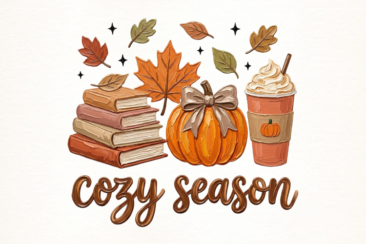 Autumn Cozy Season PNG