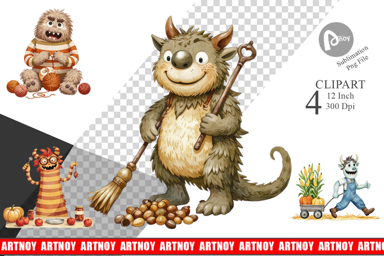 Monster Clipart Image 6