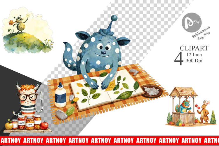 Monster Clipart Image 5