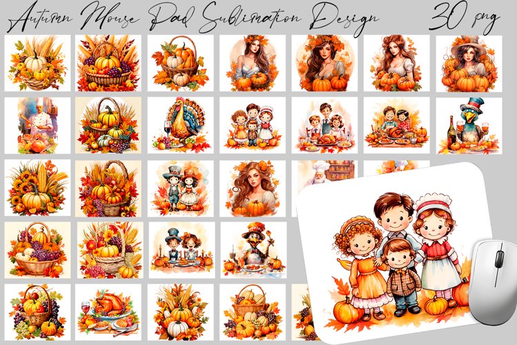 Thanksgiving Sublimation Design Image 17