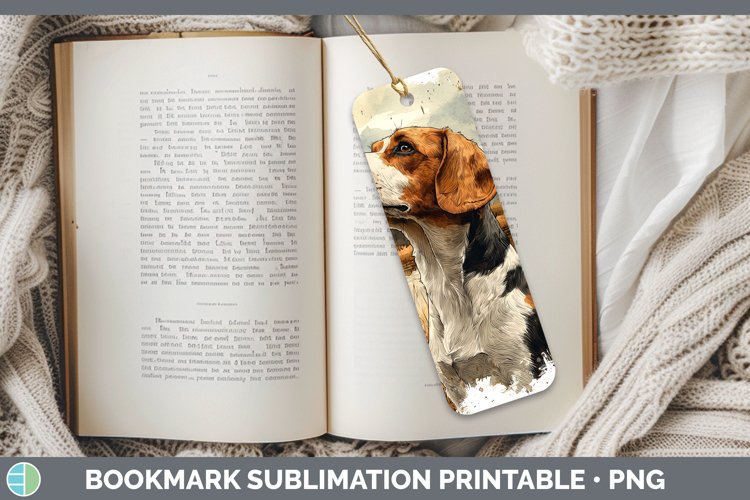 GorgeousAutumn Dogs Bookmark design.