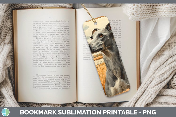 GorgeousAutumn Dogs Bookmark design.