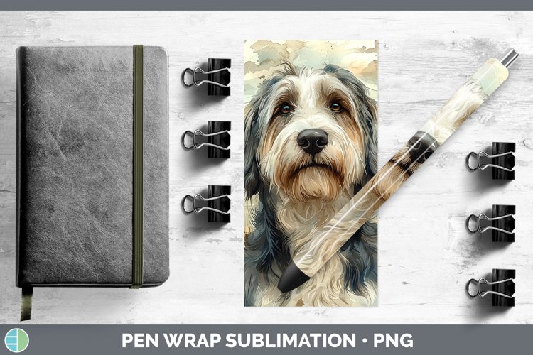 GorgeousAutumn Dogs Pen Wrap design.