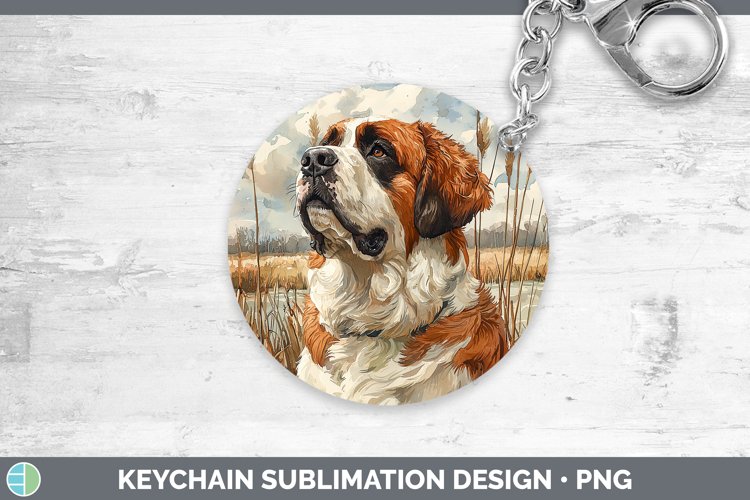 GorgeousAutumn Dogs Keychain design.