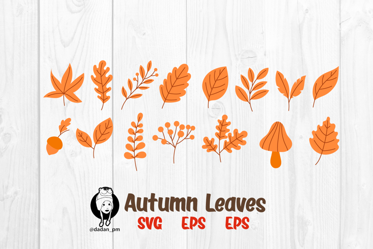 Autumn leaves svg