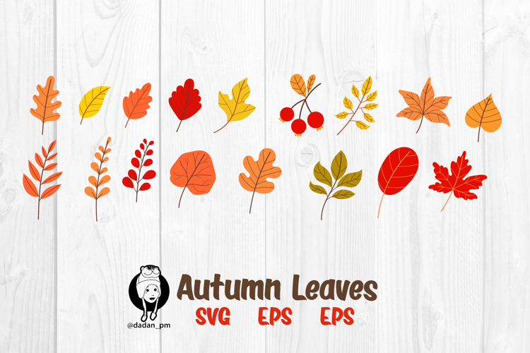Autumn leaves svg
