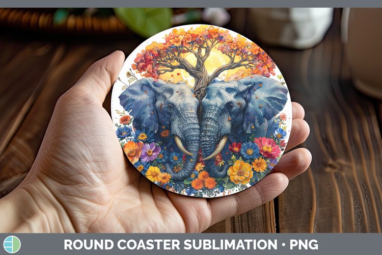 GorgeousAutumn Round Coaster design.