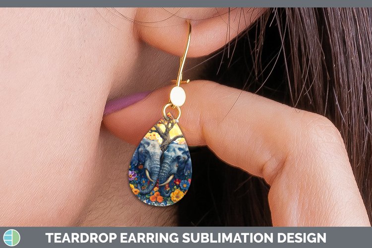 GorgeousAutumn Teardrop Earrings design.