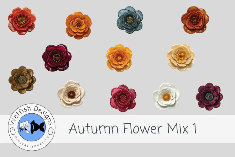 Autumn Flower Mix 1