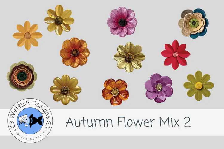 Autumn Flower Mix 2