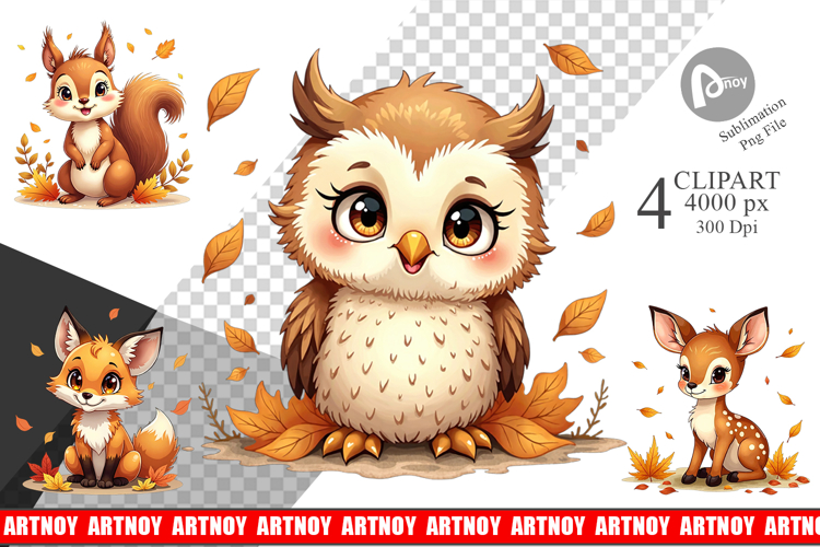 Forest Animals Clipart Image 23