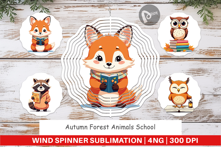 Wind Spinner Autumn Forest School