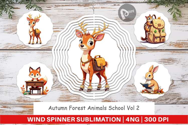 Wind Spinner Autumn Forest School