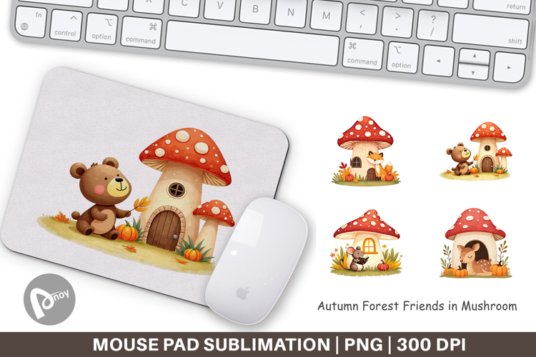Mushroom Clipart Image 10
