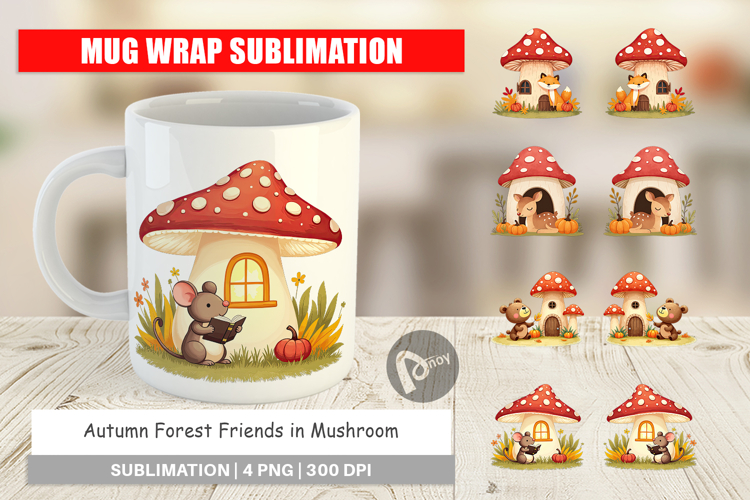 Mushroom Clipart Image 8