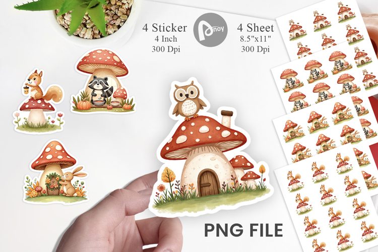 Mushroom Clipart Image 17