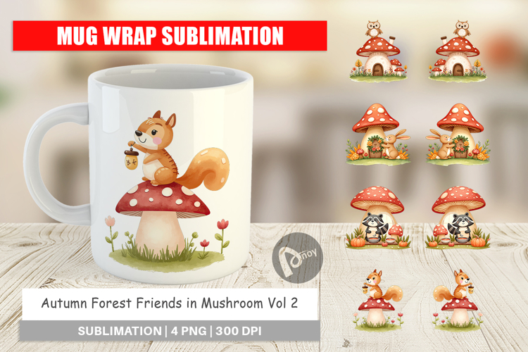 Mushroom Clipart Image 7