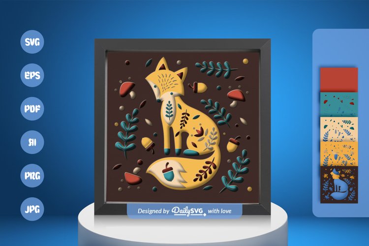 Layered Paper Art Image 13