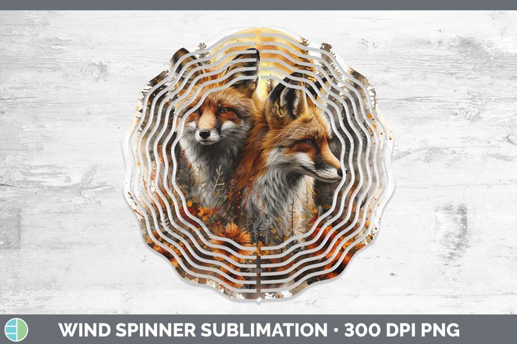 GorgeousAutumn Wind Spinner design.