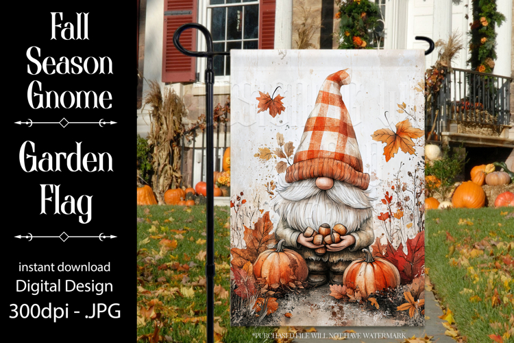 Fall Gnome Clipart Image 8