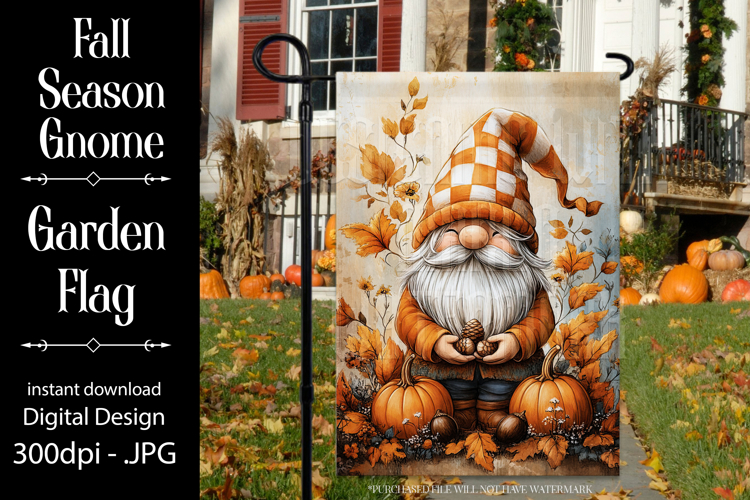 Fall Gnome Clipart Image 6