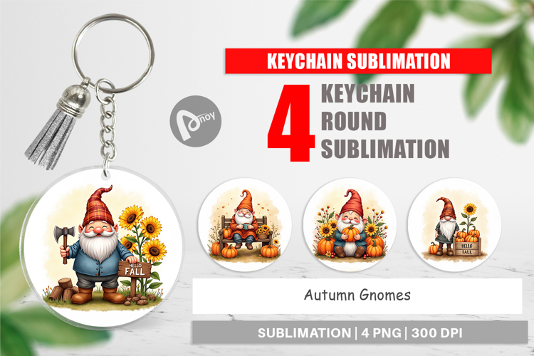 Fall Gnome Clipart Image 14