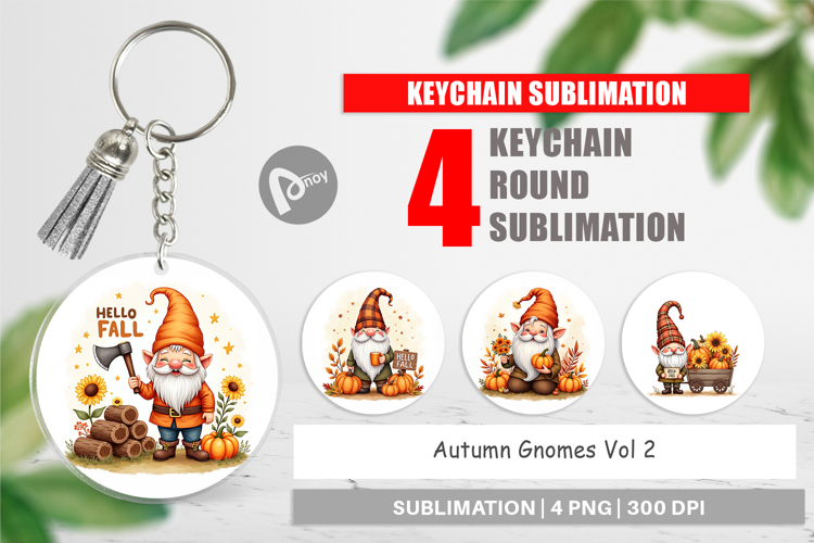 Fall Gnome Clipart Image 15