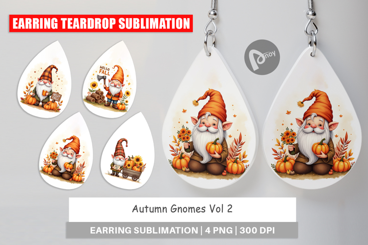 Fall Gnome Clipart Image 19