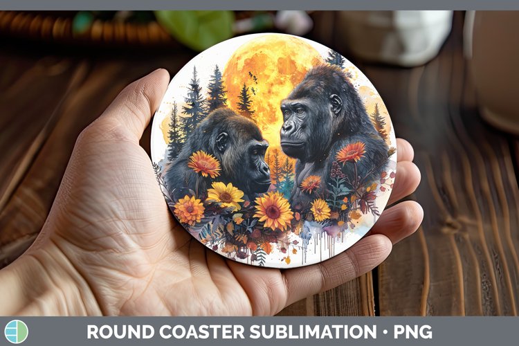 GorgeousAutumn Round Coaster design.