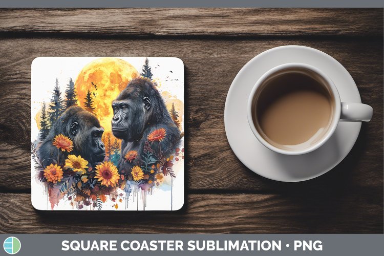 GorgeousAutumn Square Coaster design.