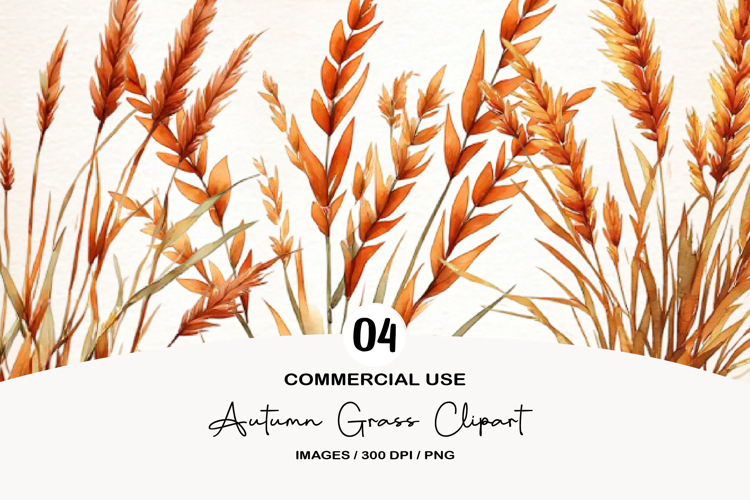 Autumn Grass Clipart
