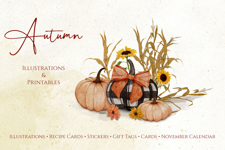 Autumn Illustrations & Printables