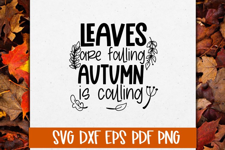 Fall Leaves Svg Image 7