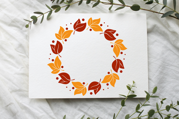 Autumn Leaves Clipart Image 2