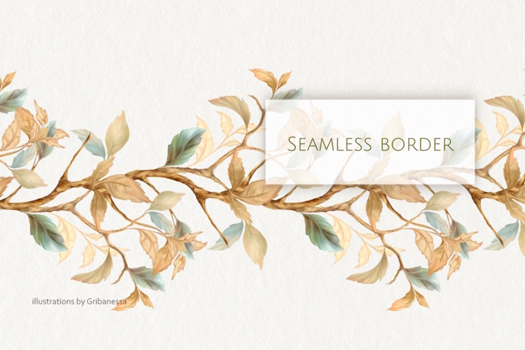 Fall Leaves Clipart Image 3