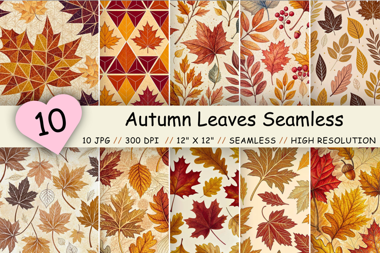 Fall Seamless Pattern Image 2