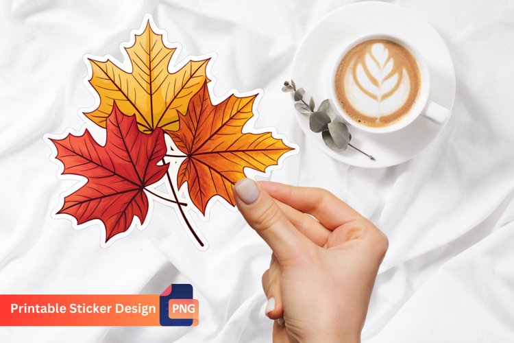 Fall Leaves Clipart Image 8